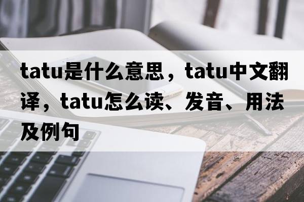 TATU是什么意思，TATU中文翻譯，TATU怎么讀、發(fā)音、用法及例句