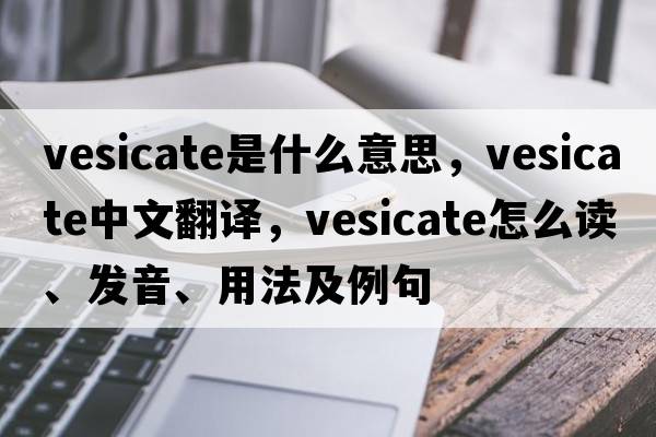 vesicate是什么意思，vesicate中文翻譯，vesicate怎么讀、發(fā)音、用法及例句