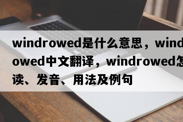 windrowed是什么意思，windrowed中文翻譯，windrowed怎么讀、發(fā)音、用法及例句