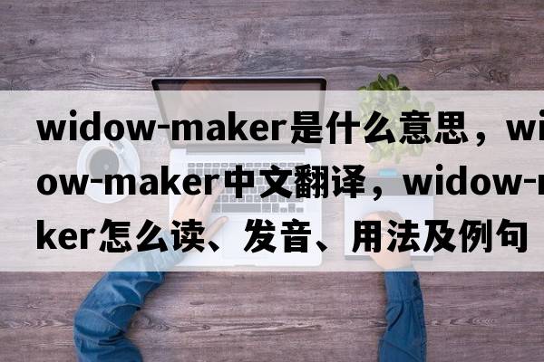 widow-maker是什么意思，widow-maker中文翻譯，widow-maker怎么讀、發(fā)音、用法及例句