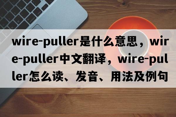 wire-puller是什么意思，wire-puller中文翻譯，wire-puller怎么讀、發(fā)音、用法及例句