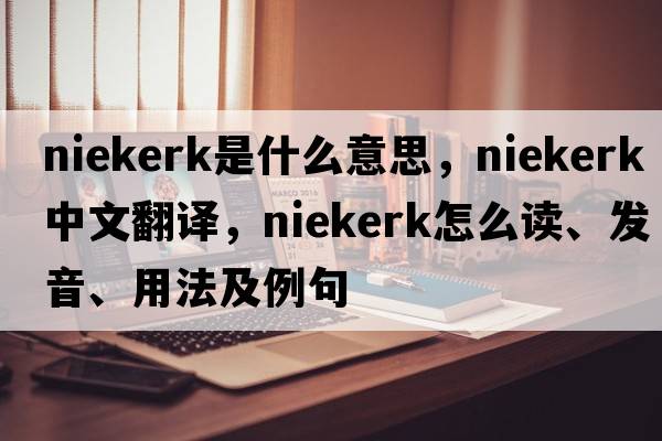 Niekerk是什么意思，Niekerk中文翻譯，Niekerk怎么讀、發(fā)音、用法及例句