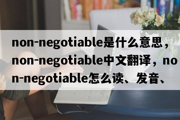 non-negotiable是什么意思，non-negotiable中文翻譯，non-negotiable怎么讀、發(fā)音、用法及例句