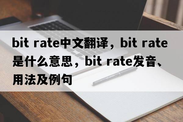 bit rate中文翻譯，bit rate是什么意思，bit rate發(fā)音、用法及例句