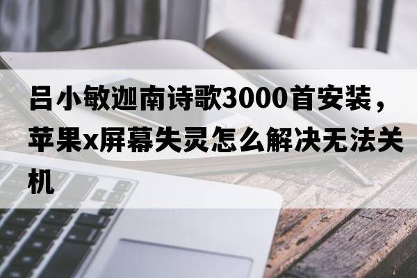 呂小敏迦南詩歌3000首安裝，蘋果x屏幕失靈怎么解決無法關(guān)機