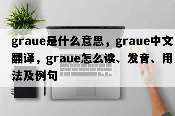 Graue是什么意思，Graue中文翻譯，Graue怎么讀、發(fā)音、用法及例句