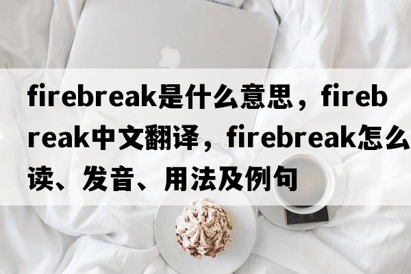 firebreak是什么意思，firebreak中文翻譯，firebreak怎么讀、發(fā)音、用法及例句