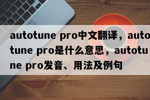 autotune pro中文翻譯，autotune pro是什么意思，autotune pro發(fā)音、用法及例句
