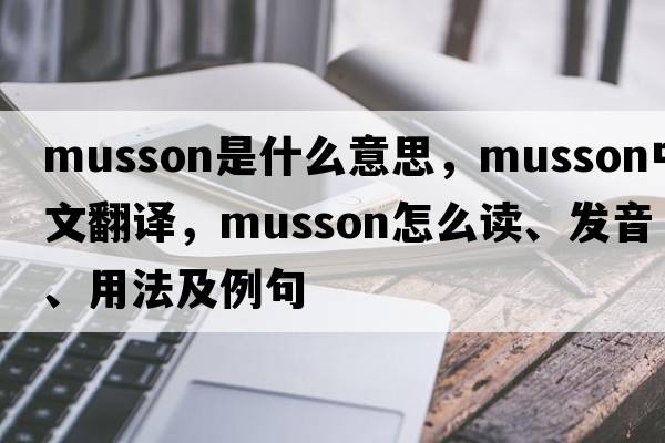 Musson是什么意思，Musson中文翻譯，Musson怎么讀、發(fā)音、用法及例句