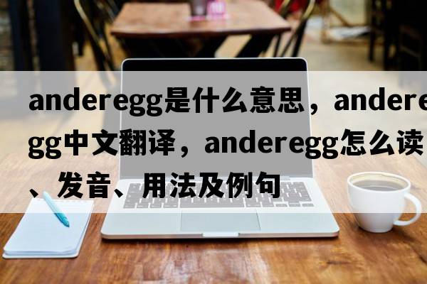 Anderegg是什么意思，Anderegg中文翻譯，Anderegg怎么讀、發(fā)音、用法及例句
