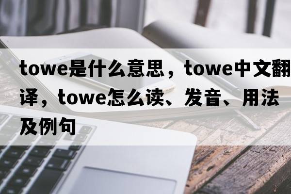 Towe是什么意思，Towe中文翻譯，Towe怎么讀、發(fā)音、用法及例句