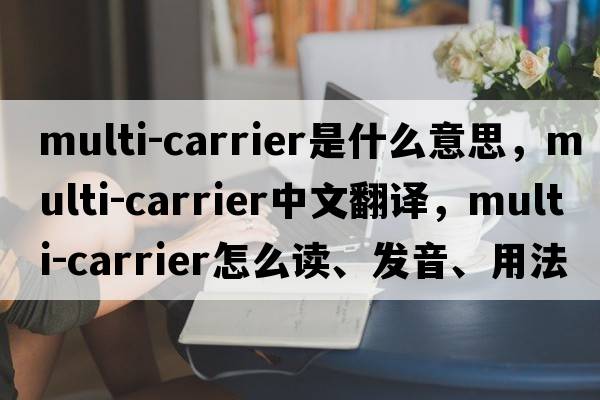 multi-carrier是什么意思，multi-carrier中文翻譯，multi-carrier怎么讀、發(fā)音、用法及例句