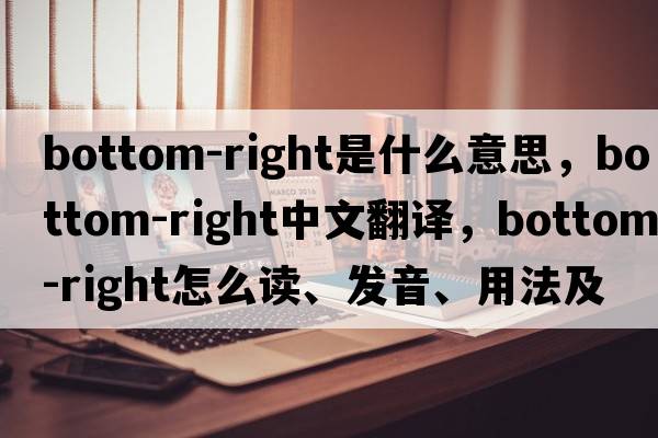bottom-right是什么意思，bottom-right中文翻譯，bottom-right怎么讀、發(fā)音、用法及例句