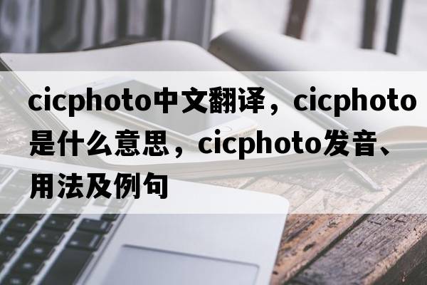 cicphoto中文翻譯，cicphoto是什么意思，cicphoto發(fā)音、用法及例句