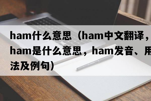 ham什么意思（ham中文翻譯，ham是什么意思，ham發(fā)音、用法及例句）