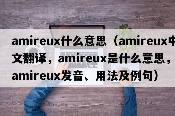 amireux什么意思（amireux中文翻譯，amireux是什么意思，amireux發(fā)音、用法及例句）