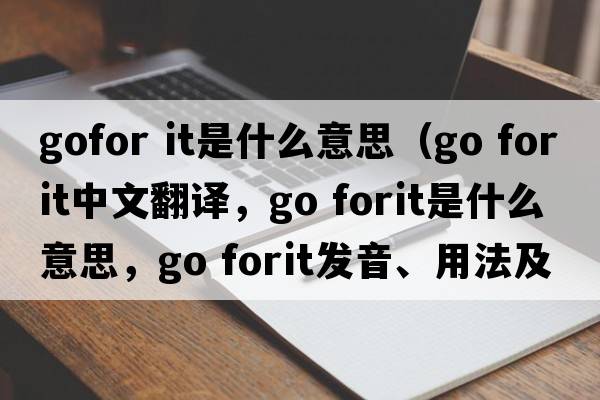 gofor it是什么意思（go forit中文翻譯，go forit是什么意思，go forit發(fā)音、用法及例句）