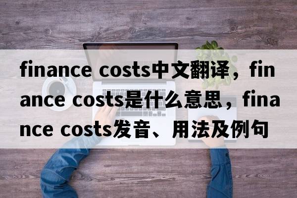 finance costs中文翻譯，finance costs是什么意思，finance costs發(fā)音、用法及例句
