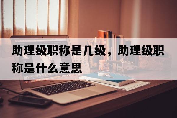 助理級職稱是幾級，助理級職稱是什么意思