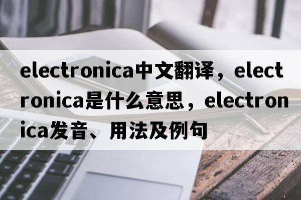 electronica中文翻譯，electronica是什么意思，electronica發(fā)音、用法及例句