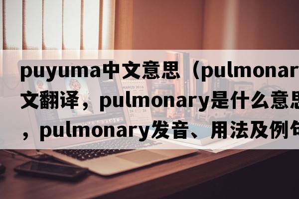 puyuma中文意思（pulmonary中文翻譯，pulmonary是什么意思，pulmonary發(fā)音、用法及例句）