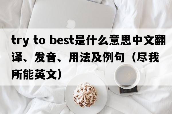 try to best是什么意思中文翻譯、發(fā)音、用法及例句（盡我所能英文）