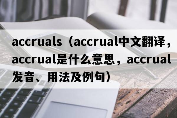 accruals（accrual中文翻譯，accrual是什么意思，accrual發(fā)音、用法及例句）