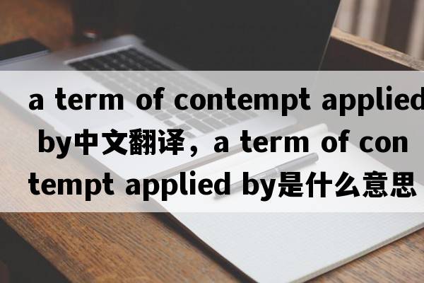 a term of contempt applied by中文翻譯，a term of contempt applied by是什么意思，a term of contempt applied by發(fā)音