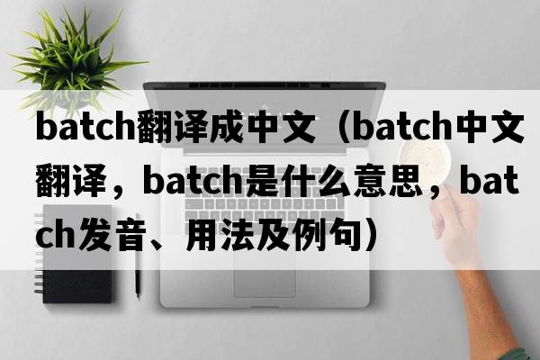 batch翻譯成中文（batch中文翻譯，batch是什么意思，batch發(fā)音、用法及例句）
