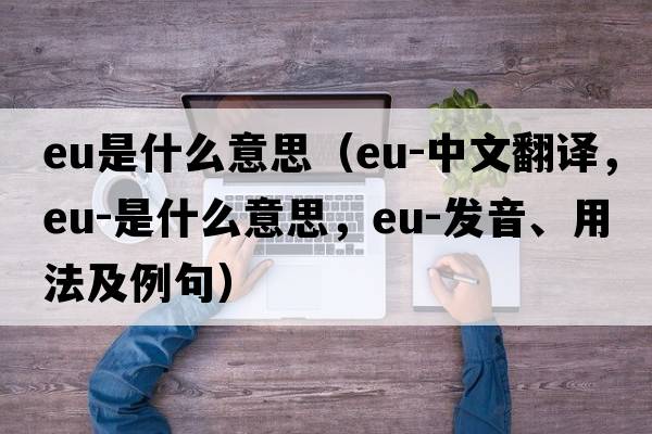 eu是什么意思（eu-中文翻譯，eu-是什么意思，eu-發(fā)音、用法及例句）