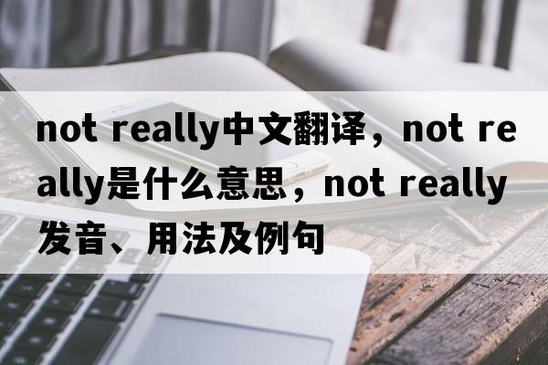 not really中文翻譯，not really是什么意思，not really發(fā)音、用法及例句