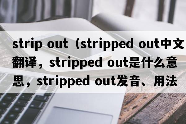 strip out（stripped out中文翻譯，stripped out是什么意思，stripped out發(fā)音、用法及例句）