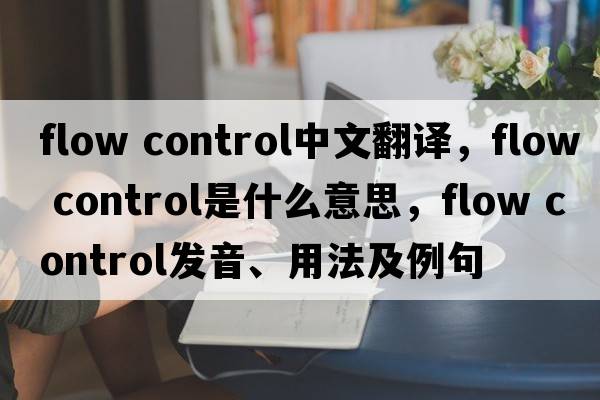 flow control中文翻譯，flow control是什么意思，flow control發(fā)音、用法及例句