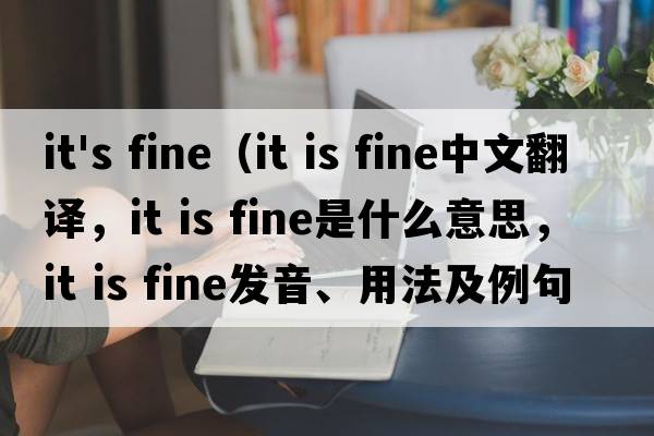 it's fine（it is fine中文翻譯，it is fine是什么意思，it is fine發(fā)音、用法及例句）