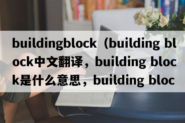 buildingblock（building block中文翻譯，building block是什么意思，building block發(fā)音、用法及例句）