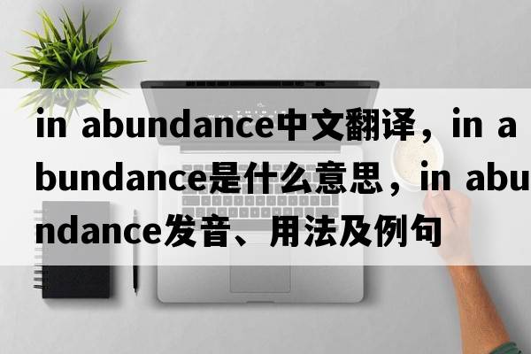 in abundance中文翻譯，in abundance是什么意思，in abundance發(fā)音、用法及例句