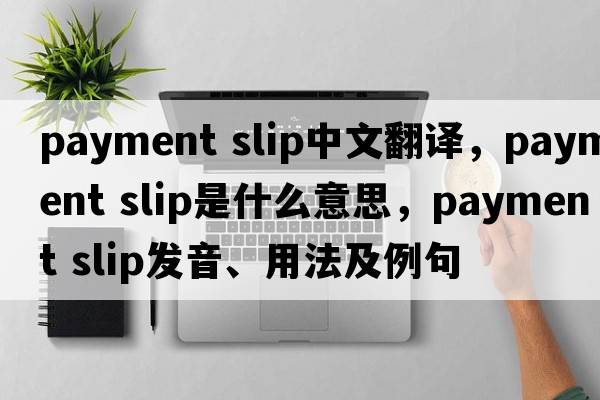 payment slip中文翻譯，payment slip是什么意思，payment slip發(fā)音、用法及例句
