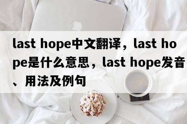 last hope中文翻譯，last hope是什么意思，last hope發(fā)音、用法及例句