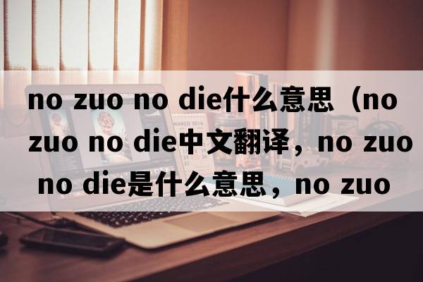 no zuo no die什么意思（no zuo no die中文翻譯，no zuo no die是什么意思，no zuo no die發(fā)音、用法及例句）