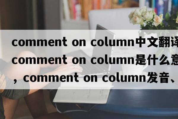 comment on column中文翻譯，comment on column是什么意思，comment on column發(fā)音、用法及例句
