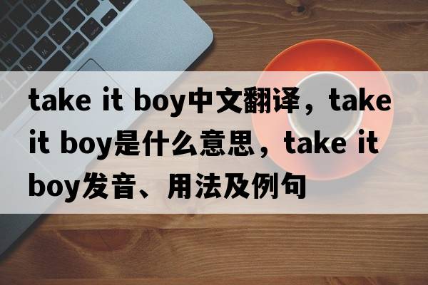 take it boy中文翻譯，take it boy是什么意思，take it boy發(fā)音、用法及例句