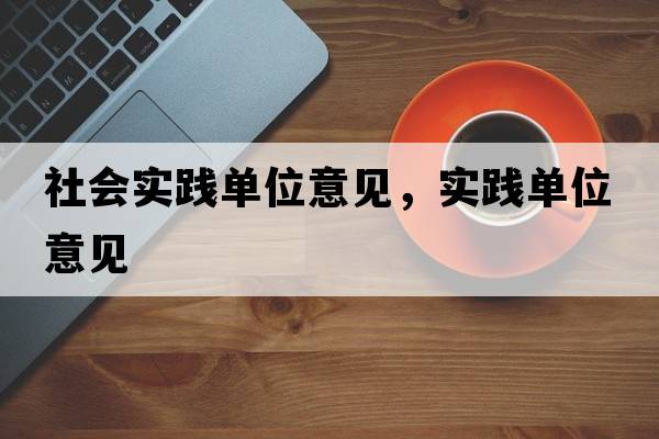 社會實踐單位意見，實踐單位意見