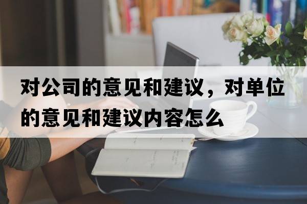 對公司的意見和建議，對單位的意見和建議內(nèi)容怎么