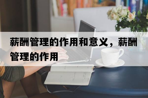 薪酬管理的作用和意義，薪酬管理的作用