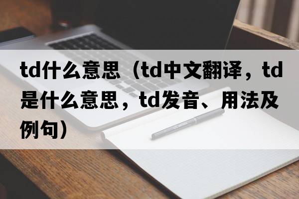 td什么意思（td中文翻譯，td是什么意思，td發(fā)音、用法及例句）