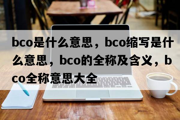 bco是什么意思，bco縮寫是什么意思，bco的全稱及含義，bco全稱意思大全