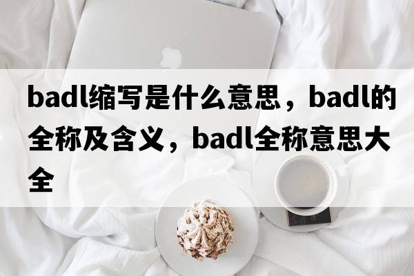 badl縮寫是什么意思，badl的全稱及含義，badl全稱意思大全