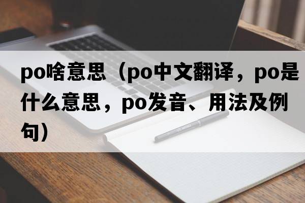 po啥意思（po中文翻譯，po是什么意思，po發(fā)音、用法及例句）
