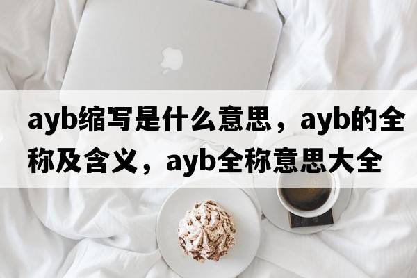 ayb縮寫(xiě)是什么意思，ayb的全稱及含義，ayb全稱意思大全