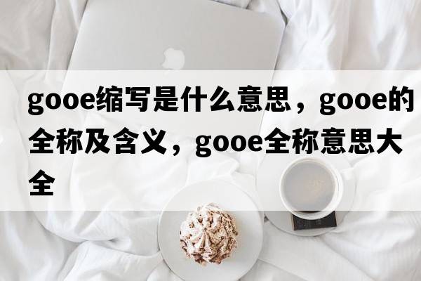 gooe縮寫是什么意思，gooe的全稱及含義，gooe全稱意思大全